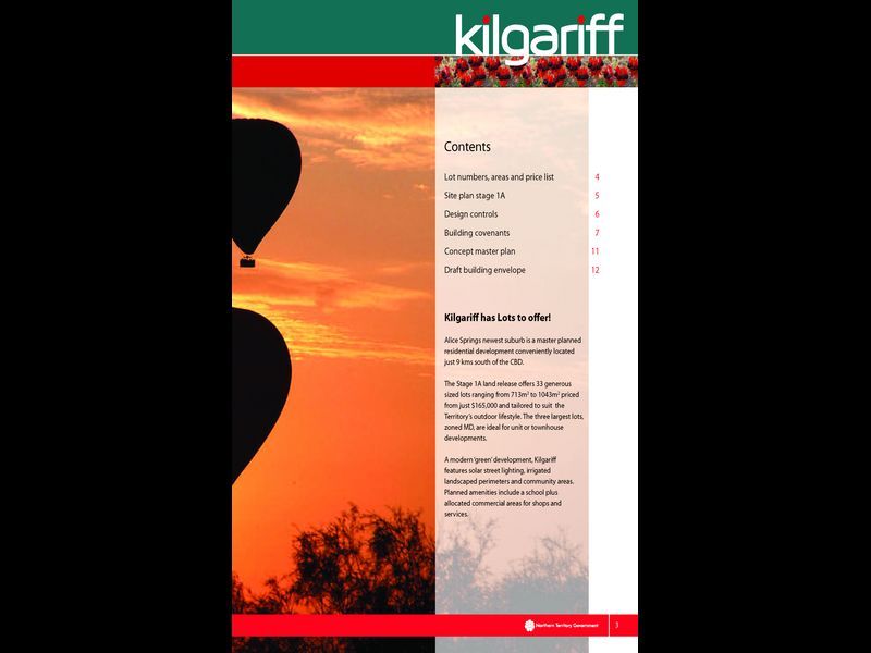 7293 Kilgariff - Newest Suburb, CONNELLAN NT 0870, Image 2