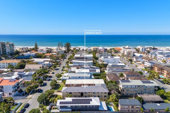 Picture of 1/42 Sunbrite Avenue, MERMAID BEACH QLD 4218