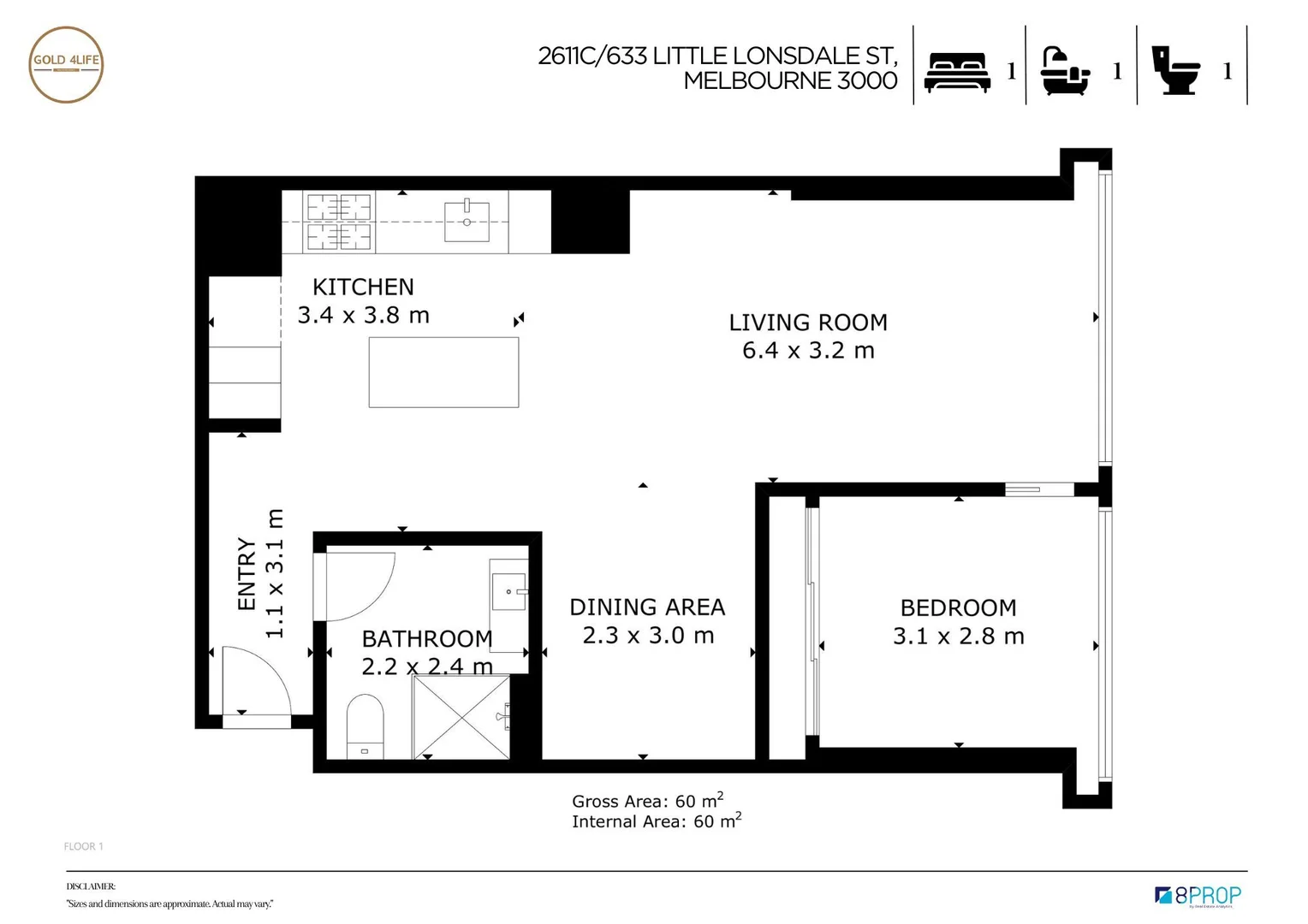 Additional image 14 of 2611C/633 Little Lonsdale St, Melbourne VIC 3000