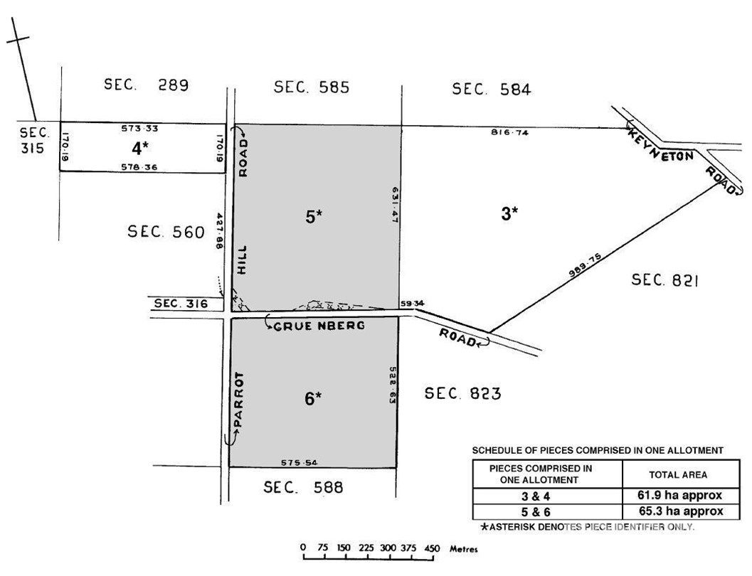 Pieces 5 & 6 Parrot Hill Road, Moculta SA 5353, Image 1