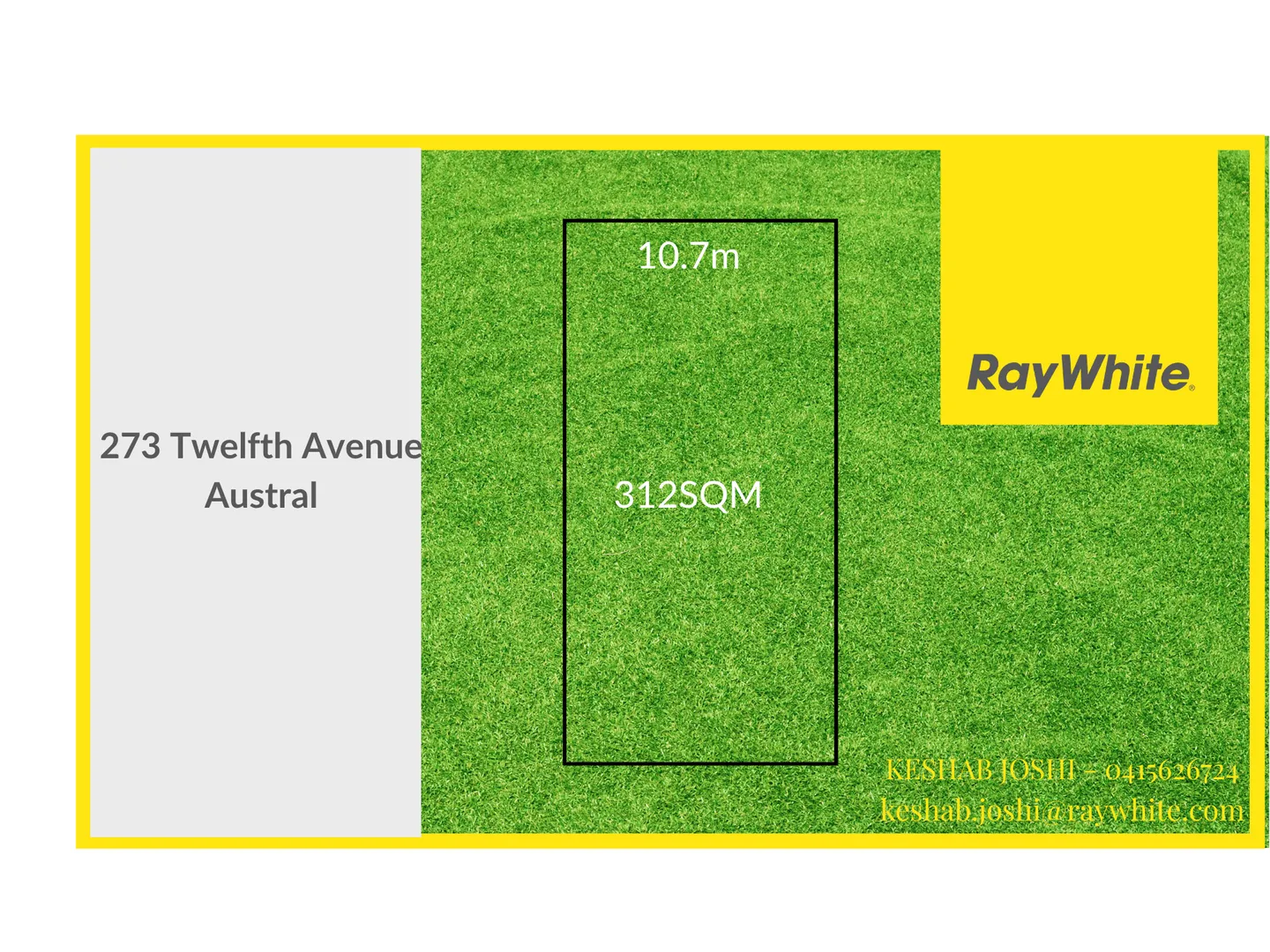 JUST LISTED: Prime 312sqm Building Block in the Heart of Austral | Twelfth Avenue, Austral