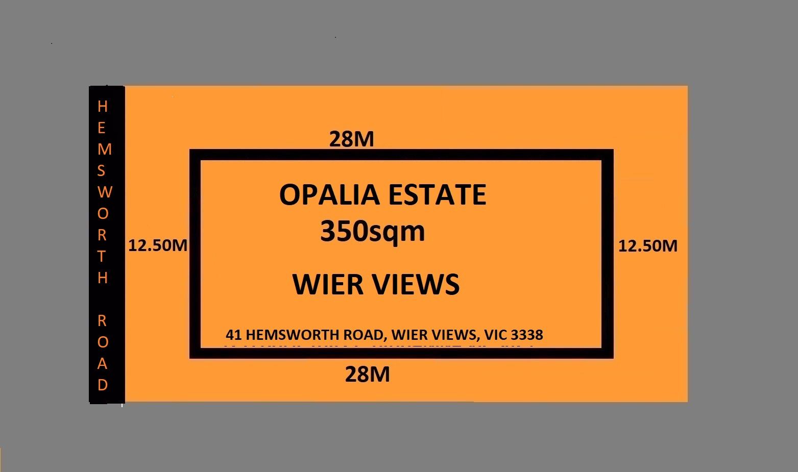 Vacant land in 41 Hemsworth Road, WEIR VIEWS VIC, 3338