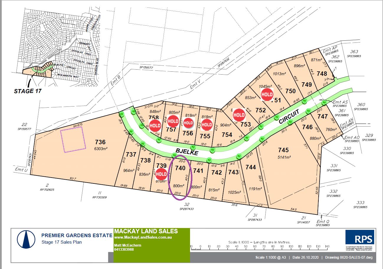 Vacant land in Lot 740 Bjelke Circuit, RURAL VIEW QLD, 4740