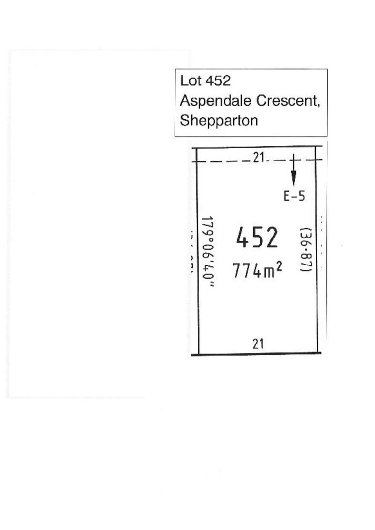 Lot 452 Aspendale Crescent, Shepparton VIC 3630, Image 1