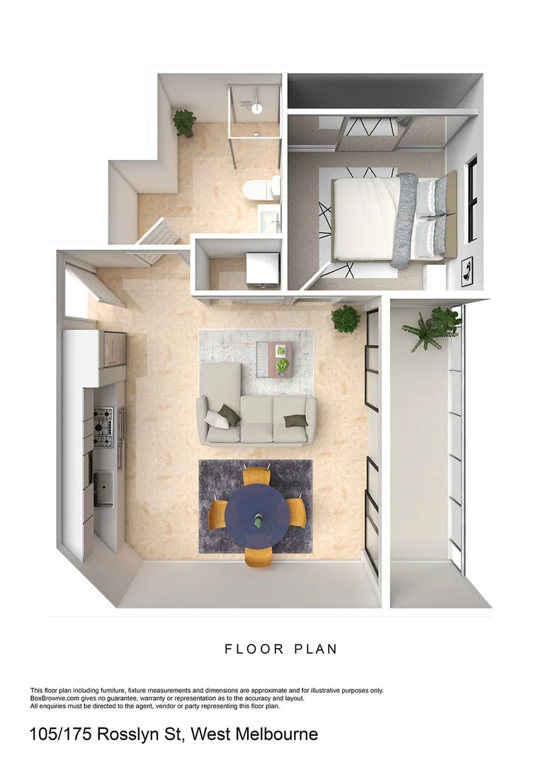 Additional image 6 of 105/175 Rosslyn Street, West Melbourne VIC 3003