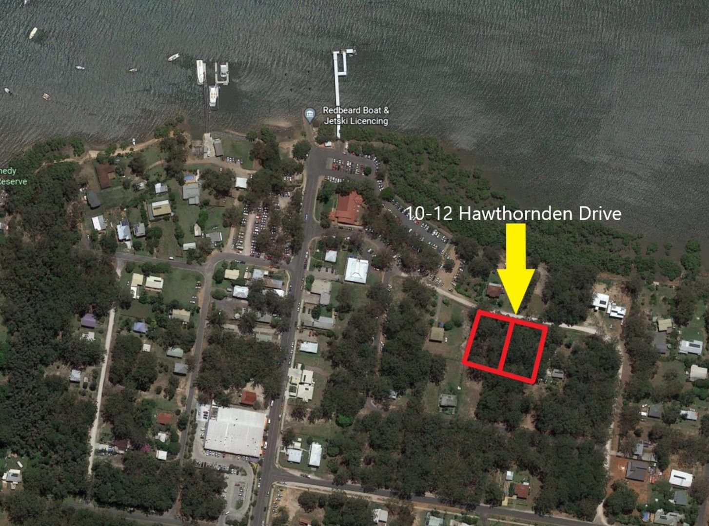 Vacant land in 10 & 12 Hawthornden Drive, RUSSELL ISLAND QLD, 4184