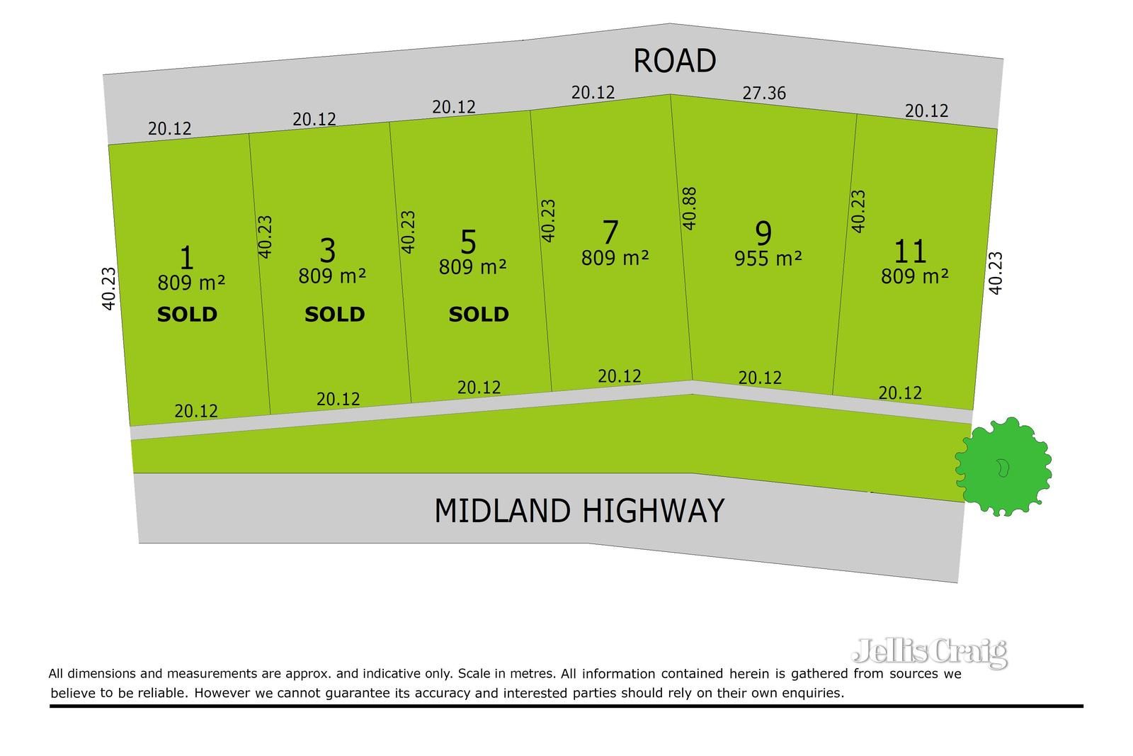 Lots 1-11 Midland Highway, Campbells Creek VIC 3451, Image 0