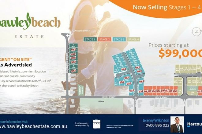 Picture of Lot 7 Dumbleton Street, HAWLEY BEACH TAS 7307