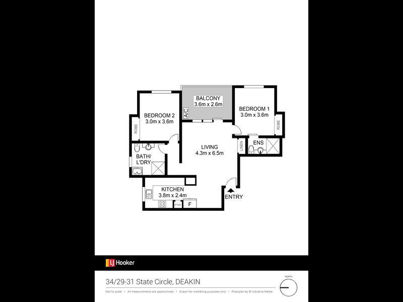 34/29-31 State Circle, Deakin ACT 2600, Image 2