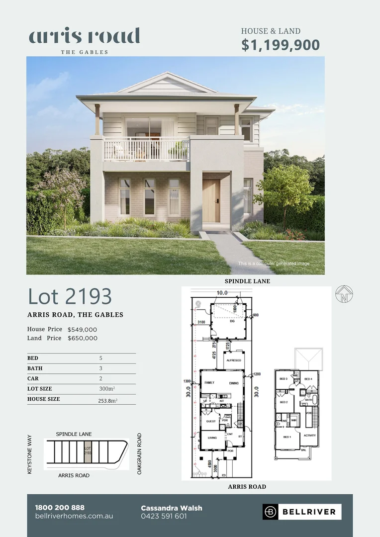Additional image 18 of Lot 2193 Arris Road, The Gables Estate, Gables NSW 2765