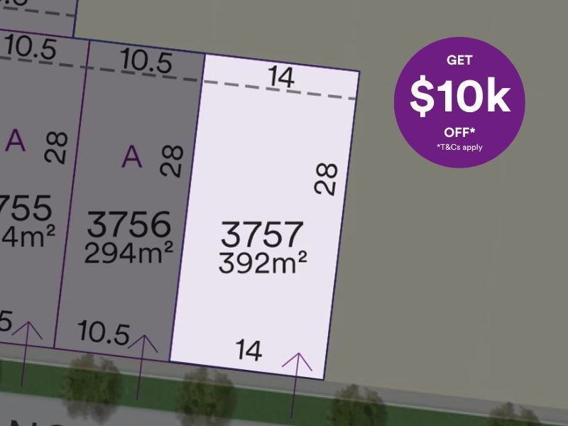 Titled Lot 3757 Grappenhall Ave, Strathtulloh VIC 3338, Image 0