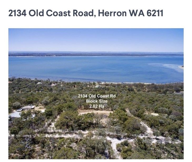 2134 Old Coast Road, Herron WA 6211, Image 1