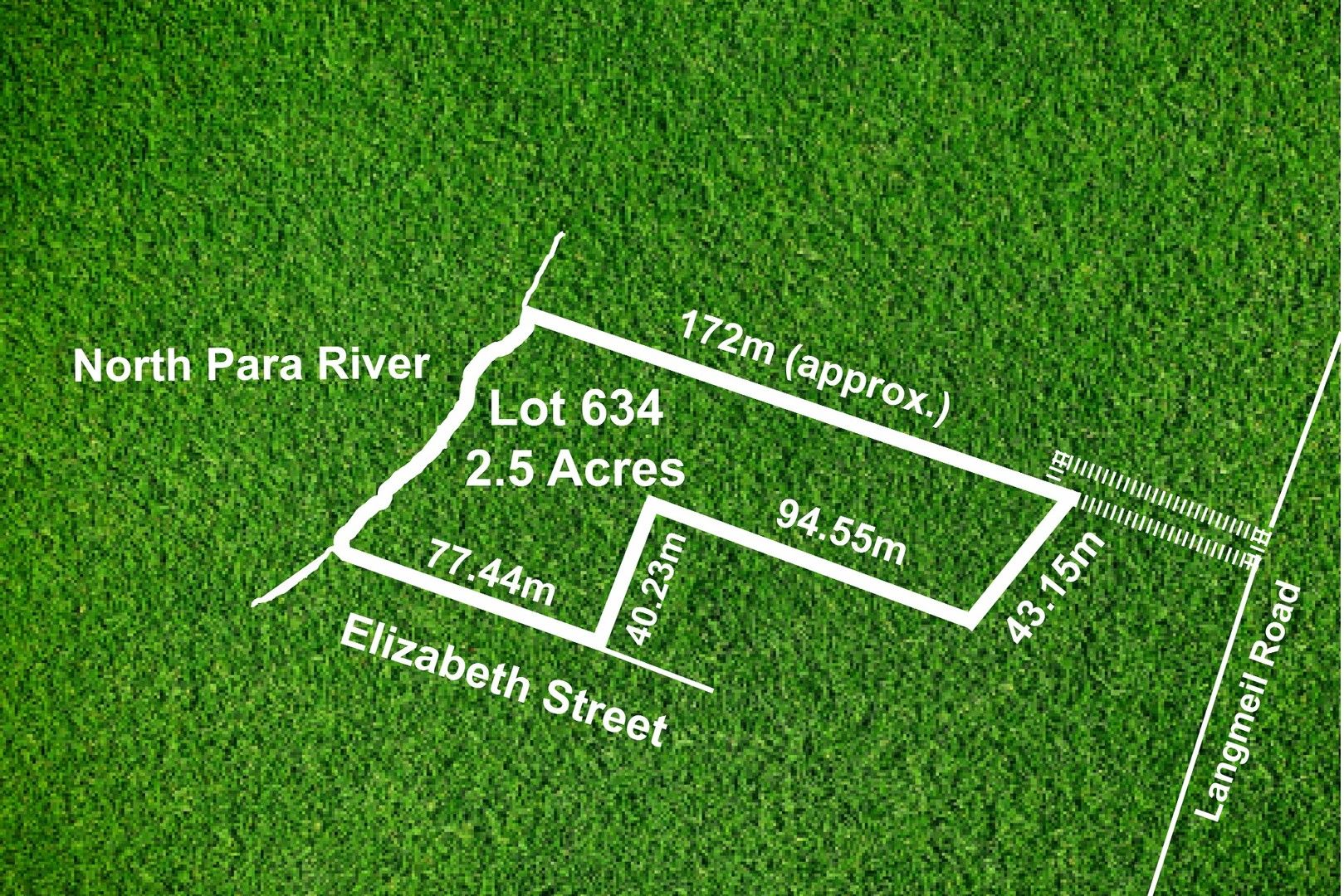 Vacant land in Lot 634 Elizabeth Street, TANUNDA SA, 5352