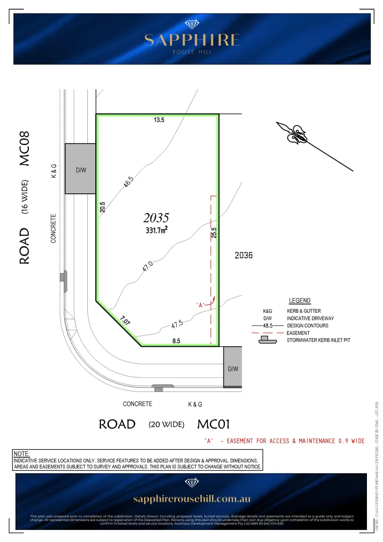 314 Tallawong Road | Registered Land, Ready To Build! | Wide Frontage| Corner Block | Contact JACK at 0489 082 888 for appointment! - Widok 6
