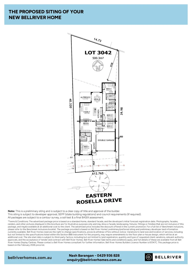 Additional image 16 of Lot 3042 Eastern Rosella Rise, Rosella Rise Estate, Warnervale NSW 2259