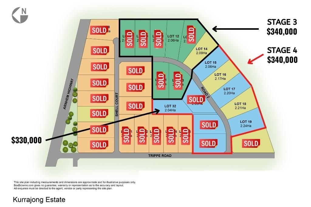 Stage 3 & 4 Kurrajong Estate, Humpty Doo NT 0836 Vacant Land for Sale
