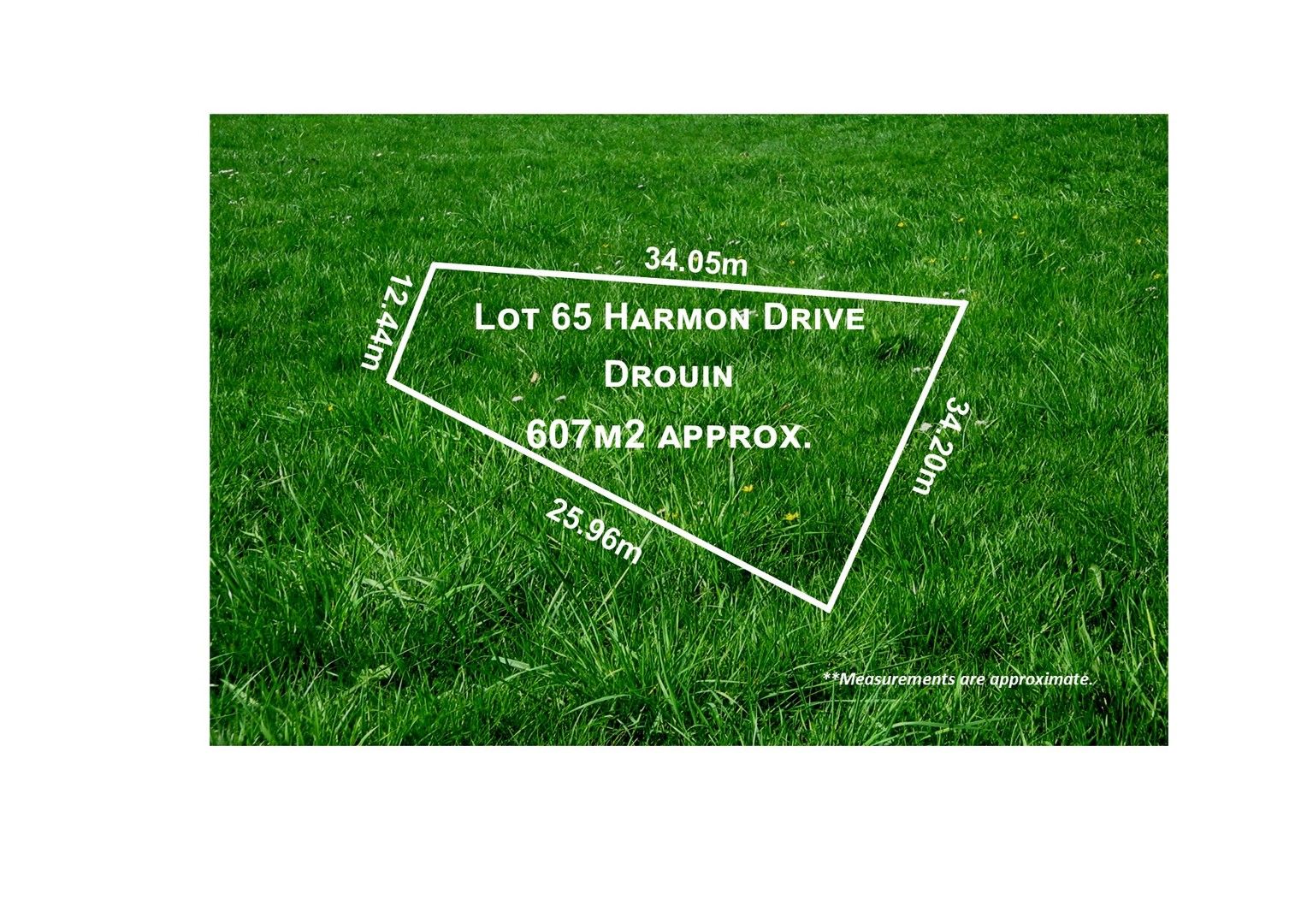 Vacant land in 65 Harmon Drive, DROUIN VIC, 3818