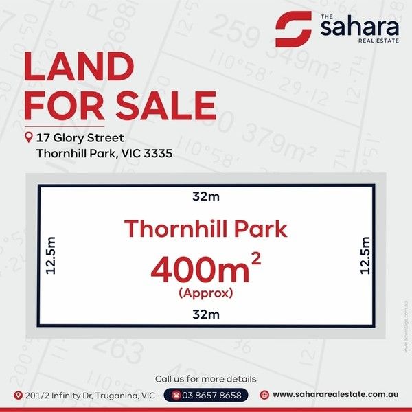 Vacant land in 17 Glory Street, THORNHILL PARK VIC, 3335