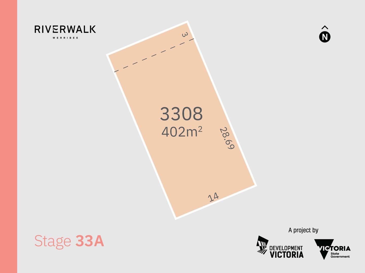 Vacant land in Lot 3308 (Riverwalk) Tulsi Avenue, WERRIBEE VIC, 3030