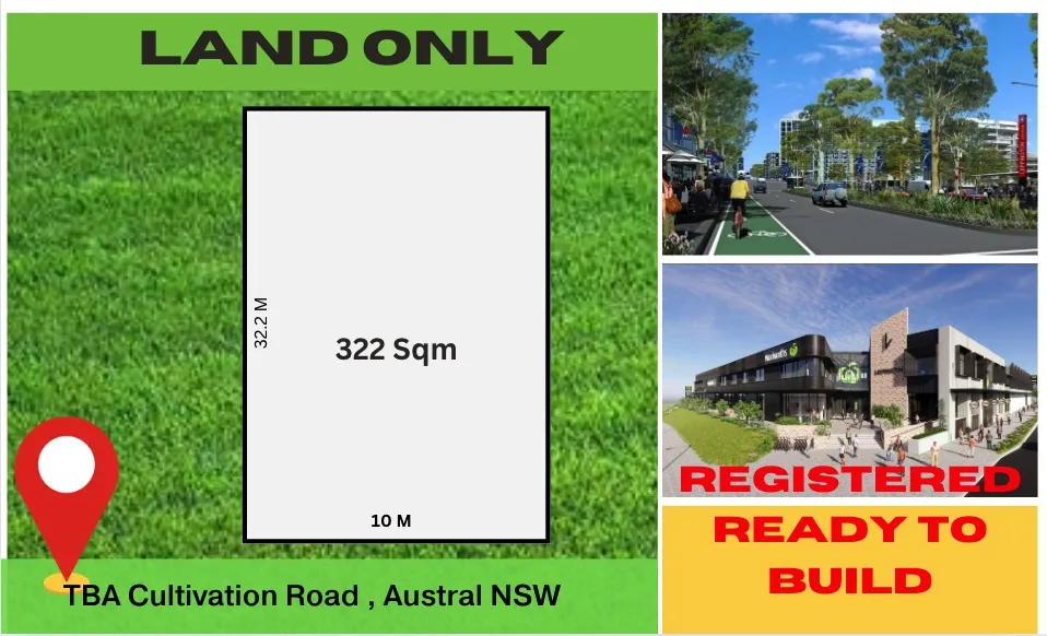 Registered Land| Approx 18 Minutes Driving to Western Sydney International Airport, Austral