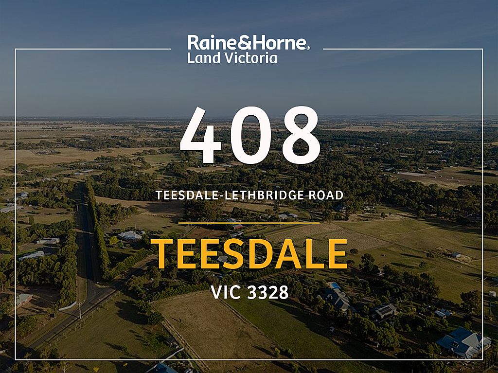 408 Teesdale-Lethbridge Road, Teesdale VIC 3328, Image 1