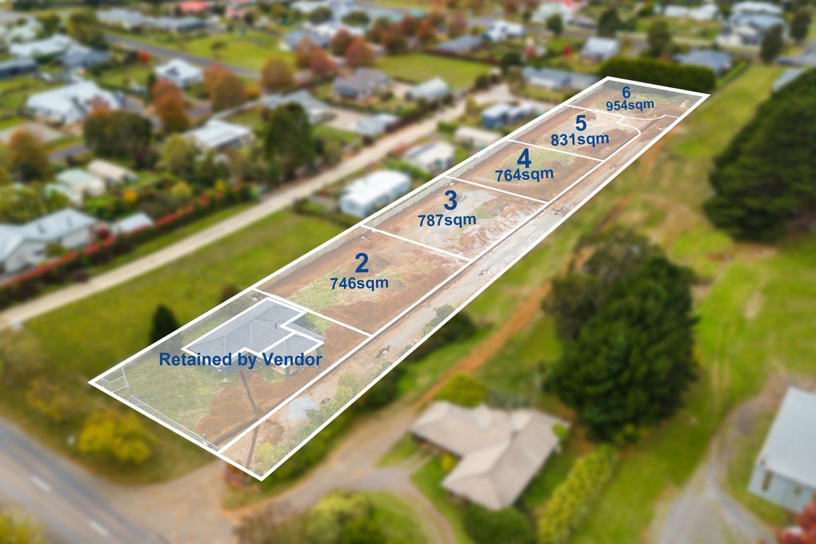Vacant land in Lots 2-6, 48 Cosmo Road, TRENTHAM VIC, 3458