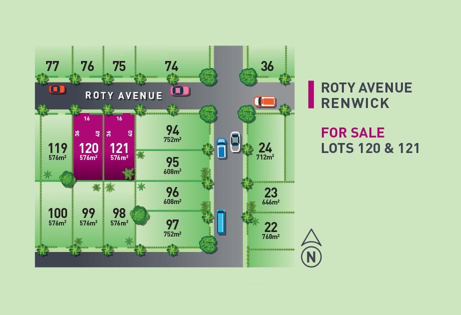 Lot 120 & 121 18-20 Roty Ave, Renwick NSW 2575, Image 0