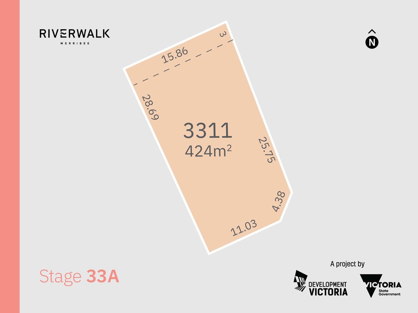 Vacant land in Lot 3311 (Riverwalk) Tulsi Avenue, WERRIBEE VIC, 3030