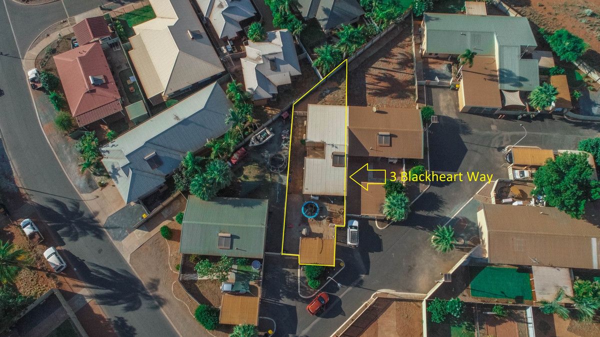 3 bedrooms House in 3 Blackheart Way SOUTH HEDLAND WA, 6722
