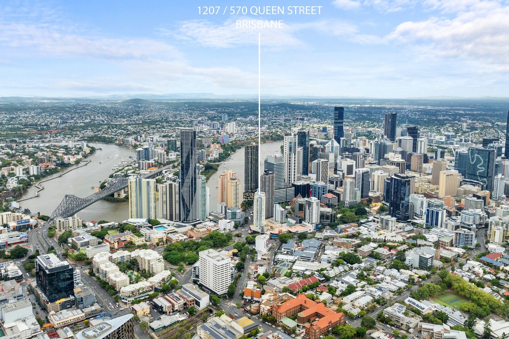 1 bedrooms Apartment / Unit / Flat in 1207/570 Queen St BRISBANE CITY QLD, 4000