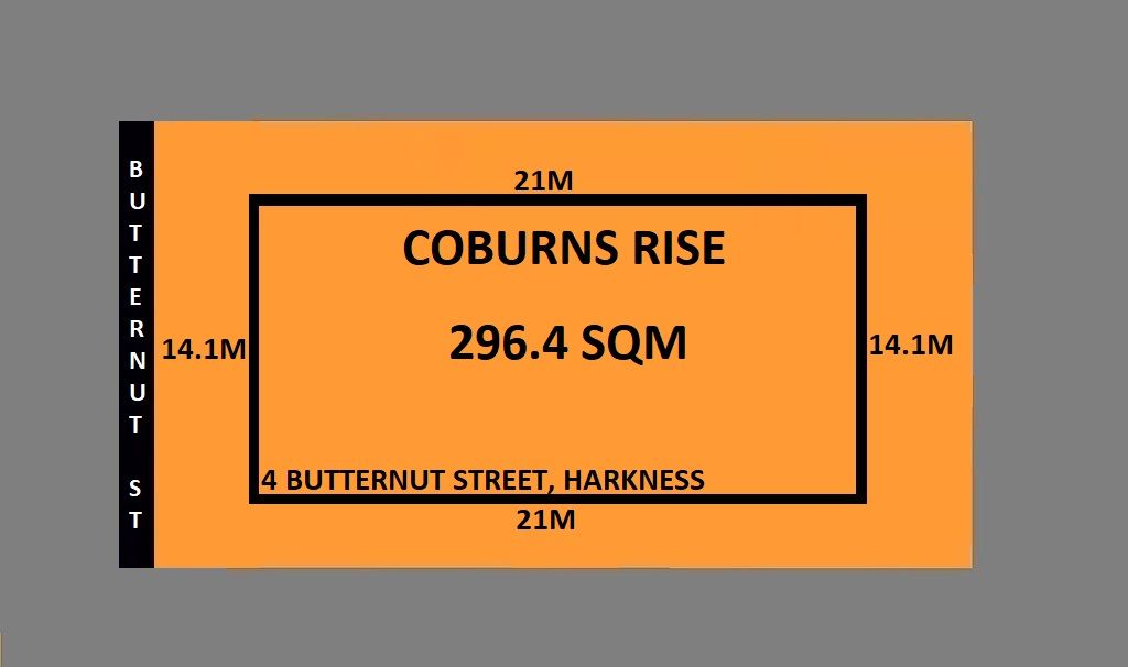 Vacant land in 4 Butternut Street, HARKNESS VIC, 3337
