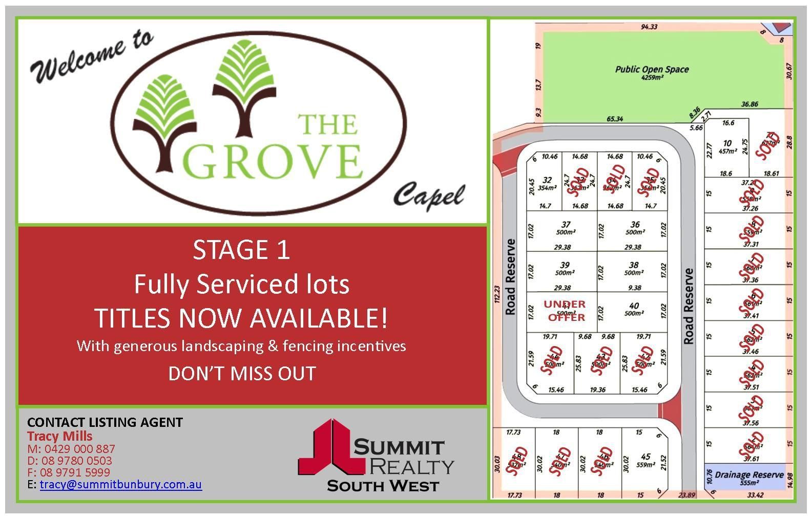 Lot 41 The Grove St, Capel WA 6271, Image 0