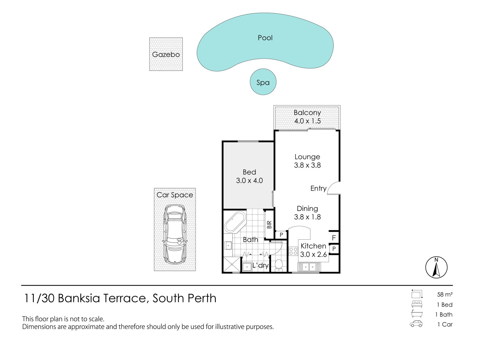 Unit 11/30 Banksia Tce, South Perth WA 6151, Image 2