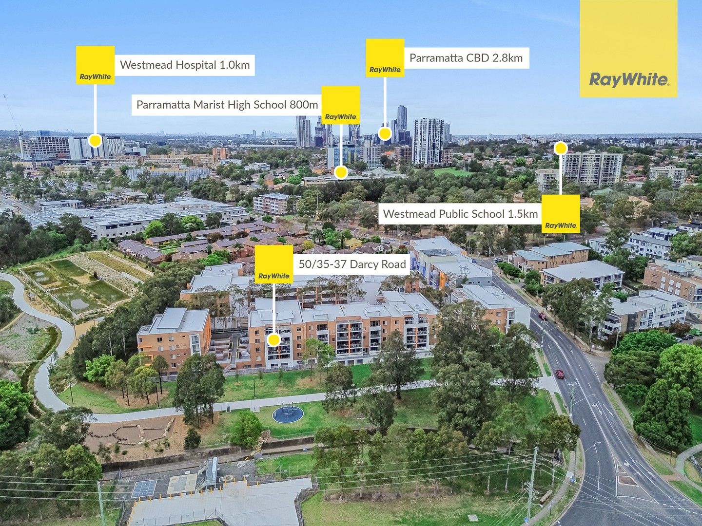2 bedrooms Apartment / Unit / Flat in 50/35-37 Darcy Road WESTMEAD NSW, 2145