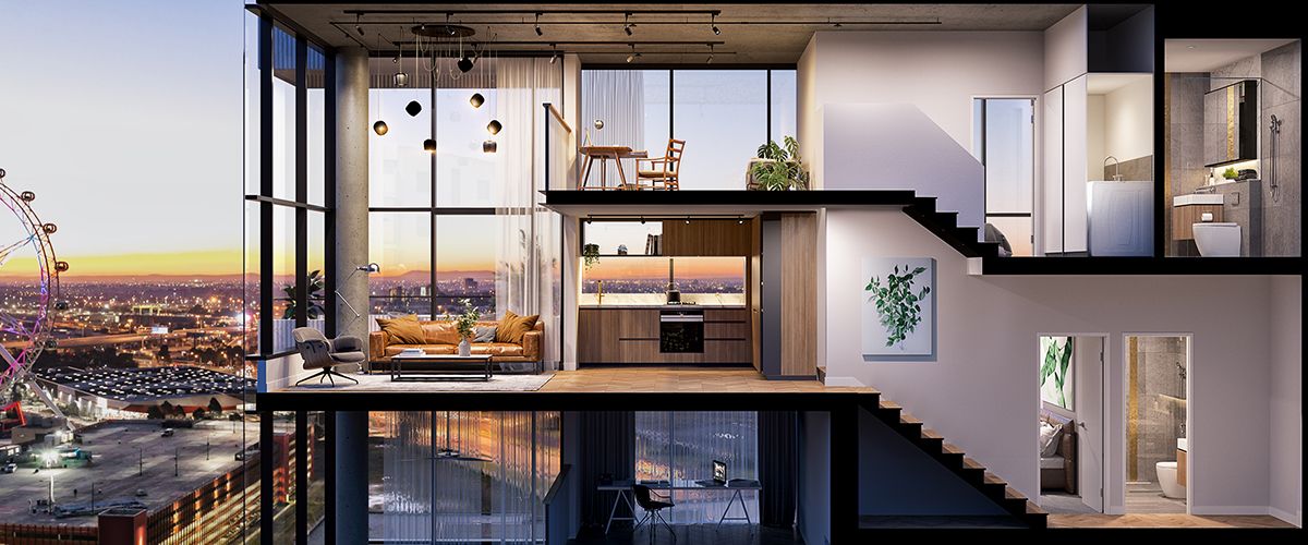 2 bedrooms New Apartments / Off the Plan in  DOCKLANDS VIC, 3008