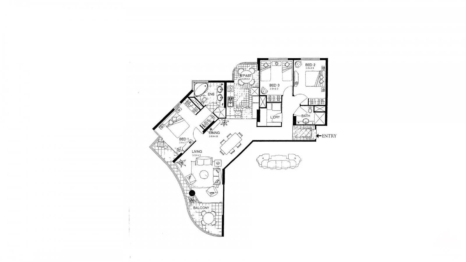 Additional image 15 of ID:21171019/32 Macrossan Street, Brisbane City QLD 4000