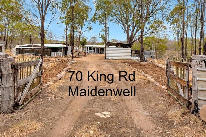 Picture of 70 King Road, MAIDENWELL QLD 4615