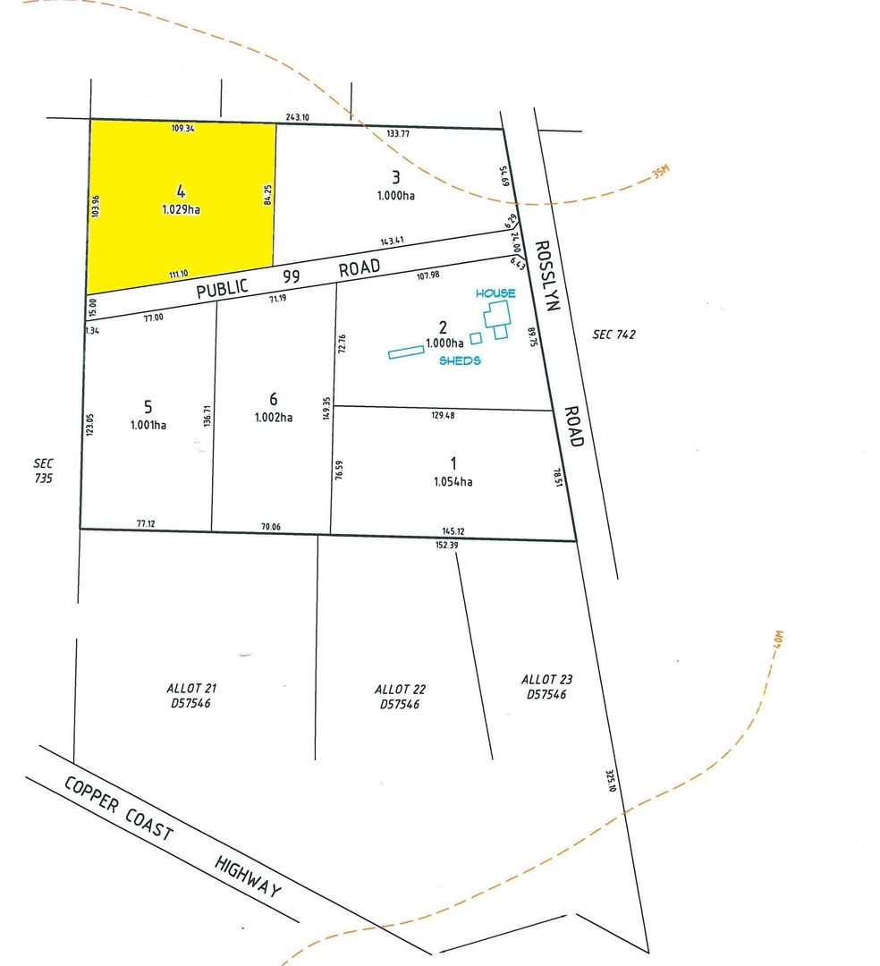 Lot 4 Howard Road, Wallaroo SA 5556, Image 2