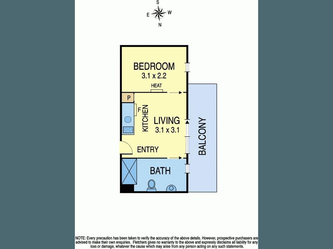 1 bedrooms Apartment / Unit / Flat in 212/1 Delany Ave BURWOOD VIC, 3125