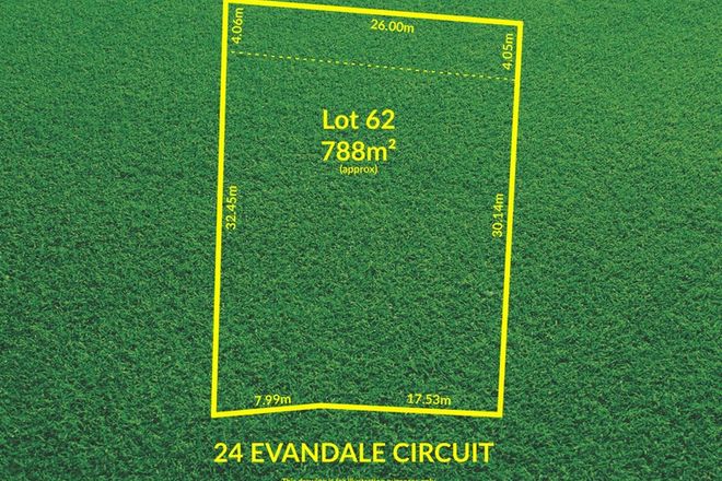 Picture of Lot 62/24 Evandale Circuit, HAPPY VALLEY SA 5159