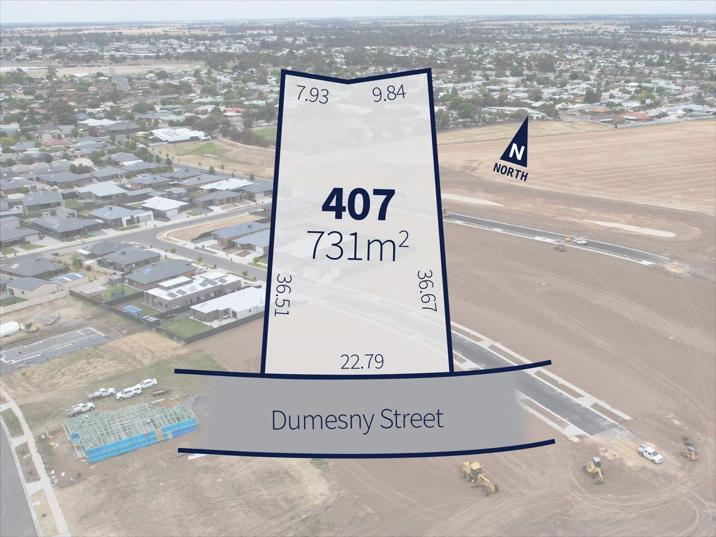 Lot 407 Dumesny Street, Horsham VIC 3400, Image 0