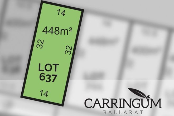 Picture of Carringum/Lot 637 Ashton Avenue, WINTER VALLEY VIC 3358