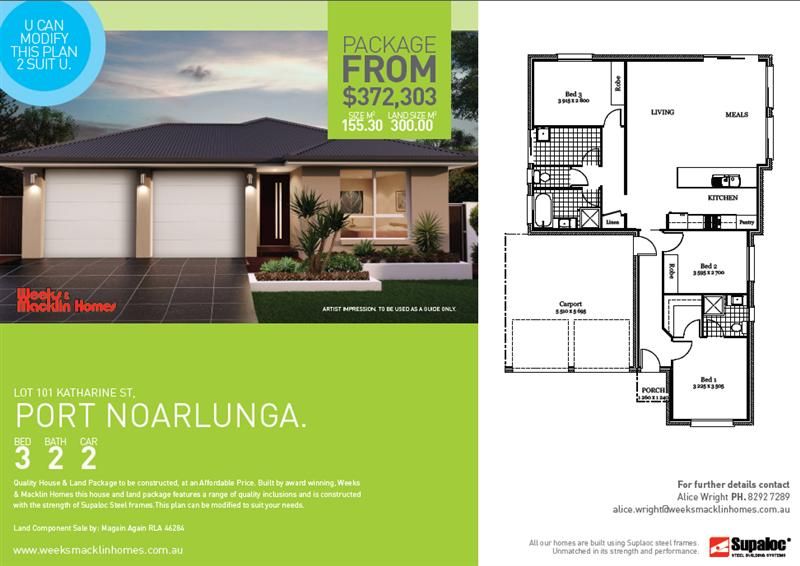 Lot 101 Katharine Street, PORT NOARLUNGA SA 5167, Image 2