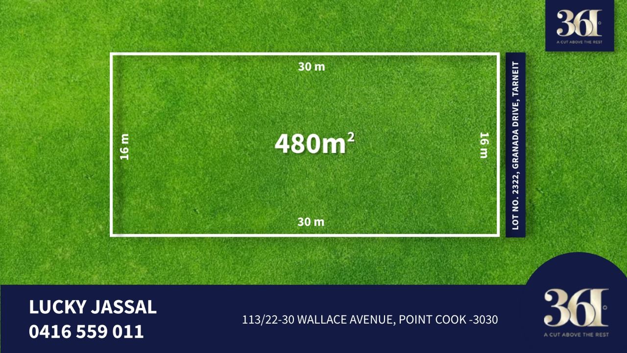 Vacant land in 2322 Granada Drive, TARNEIT VIC, 3029