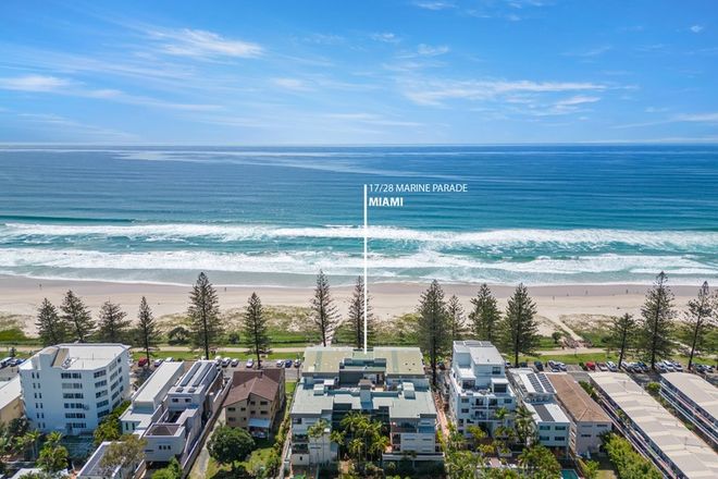 Picture of 17/28 Marine Parade, MIAMI QLD 4220