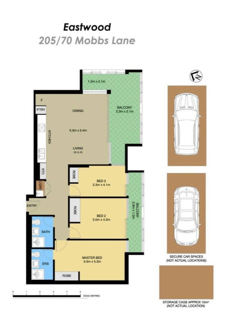 3 bedrooms Apartment / Unit / Flat in 205/70 Mobbs Lane EASTWOOD NSW, 2122