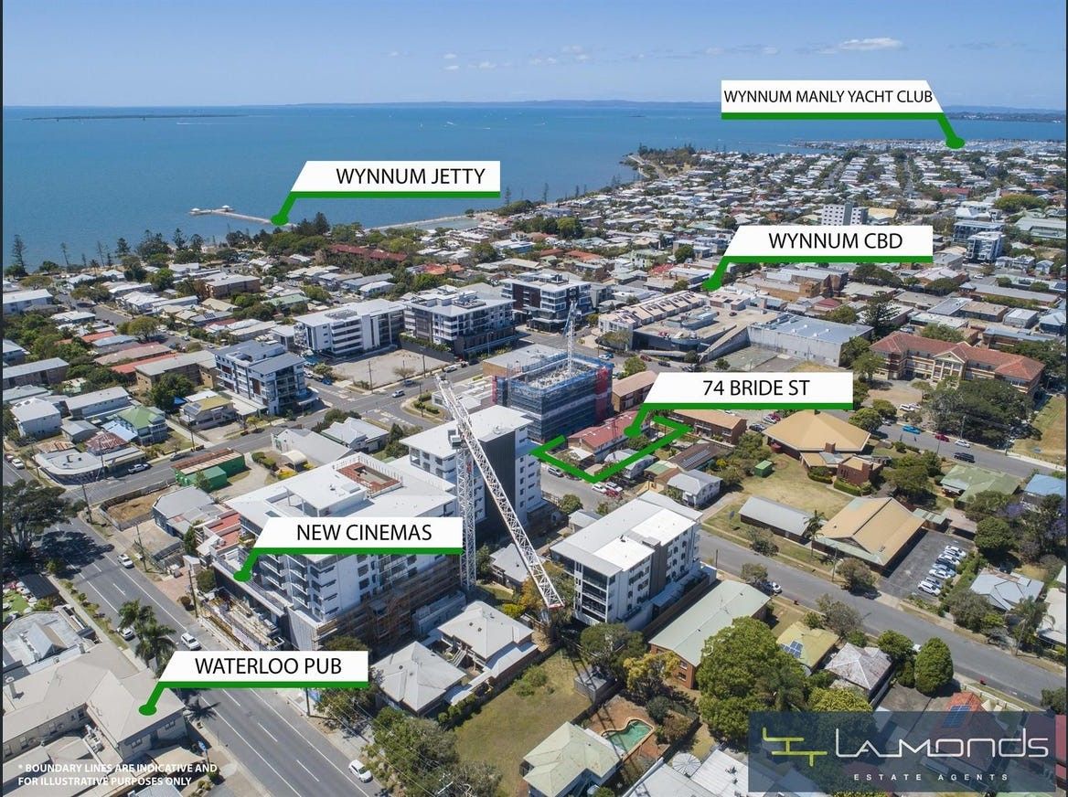 12 bedrooms Block of Units in 74 Bride Street WYNNUM QLD, 4178