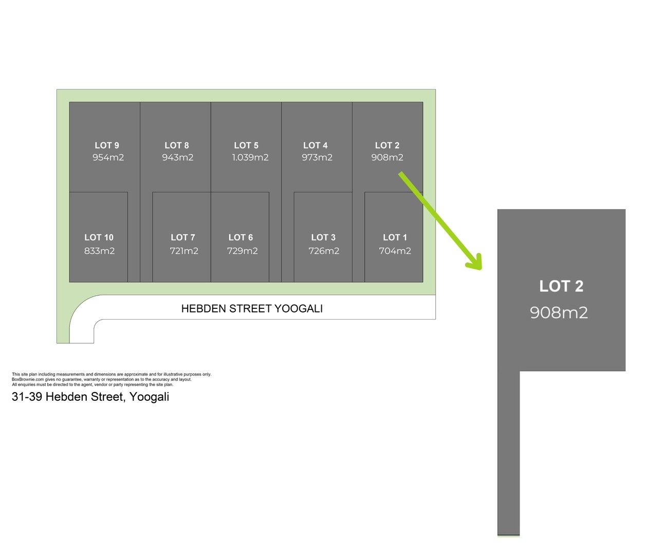 Vacant land in Lot 2/31-39 Hebden Street, YOOGALI NSW, 2680