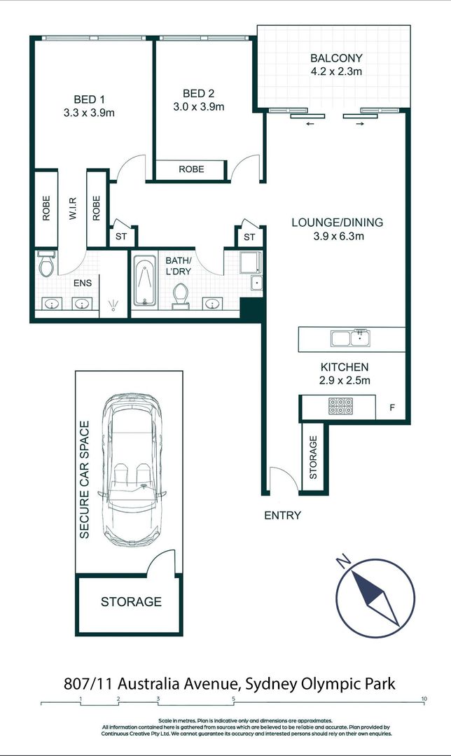 807/11 Australia Avenue, Sydney Olympic Park NSW 2127, Image 2