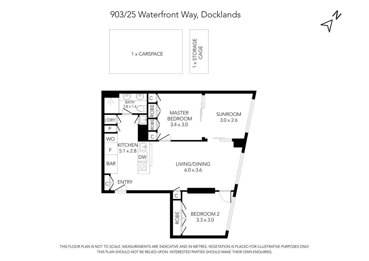 Additional image 8 of 903/25 Waterfront Way, Docklands VIC 3008